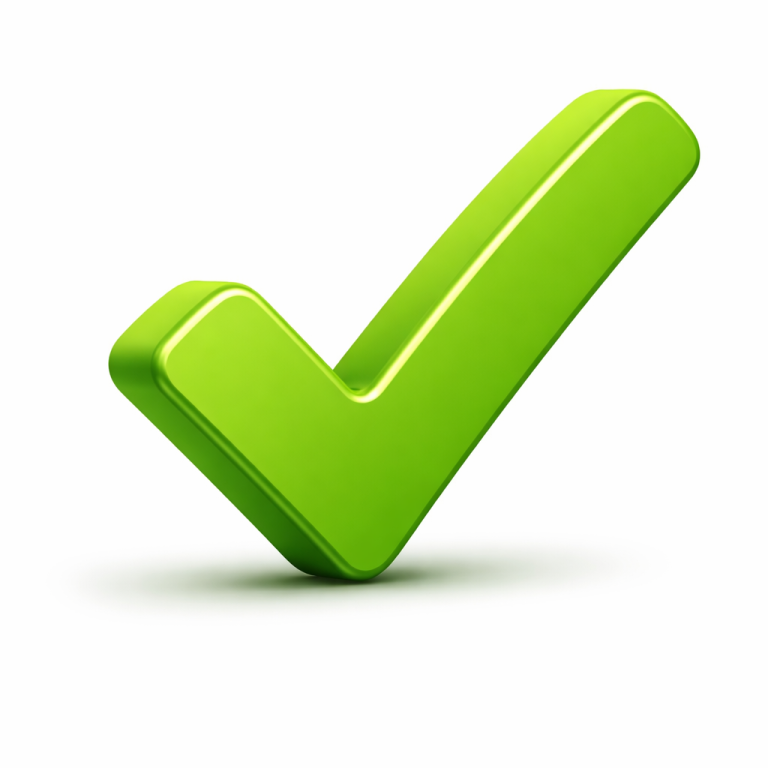 local guttering contractor Green check mark symbol indicating approval or correctness.