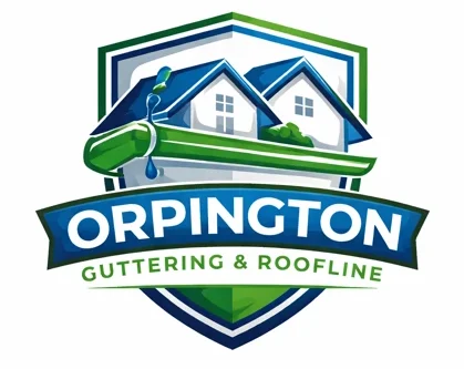 orpington guttering and roofline logo Logo for Orpington Guttering & Roofline featuring a house and guttering design.